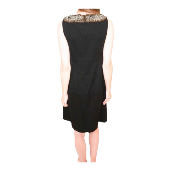 NEW Kay Unger NY Women's Embellished Sequin V-Neck Dress Size 6 Black MSRP $430 - Picture 6 of 16
